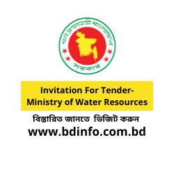 Invitation For Tender-Ministry of Water Resources